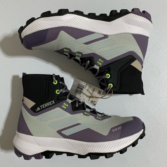 Adidas Terrex Hiker Rain.Rdy Shoes-Size 5.5 New - Picture 9 of 12